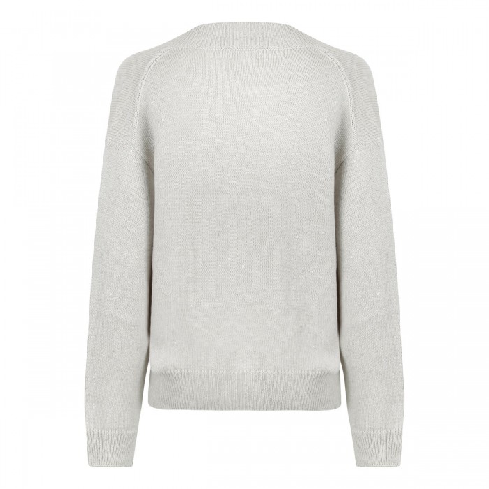 Cashmere and silk sweater