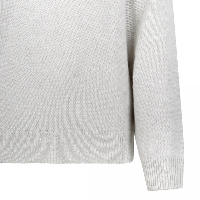 Cashmere and silk sweater