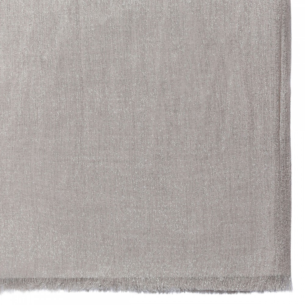 Cashmere and silk sparkling scarf