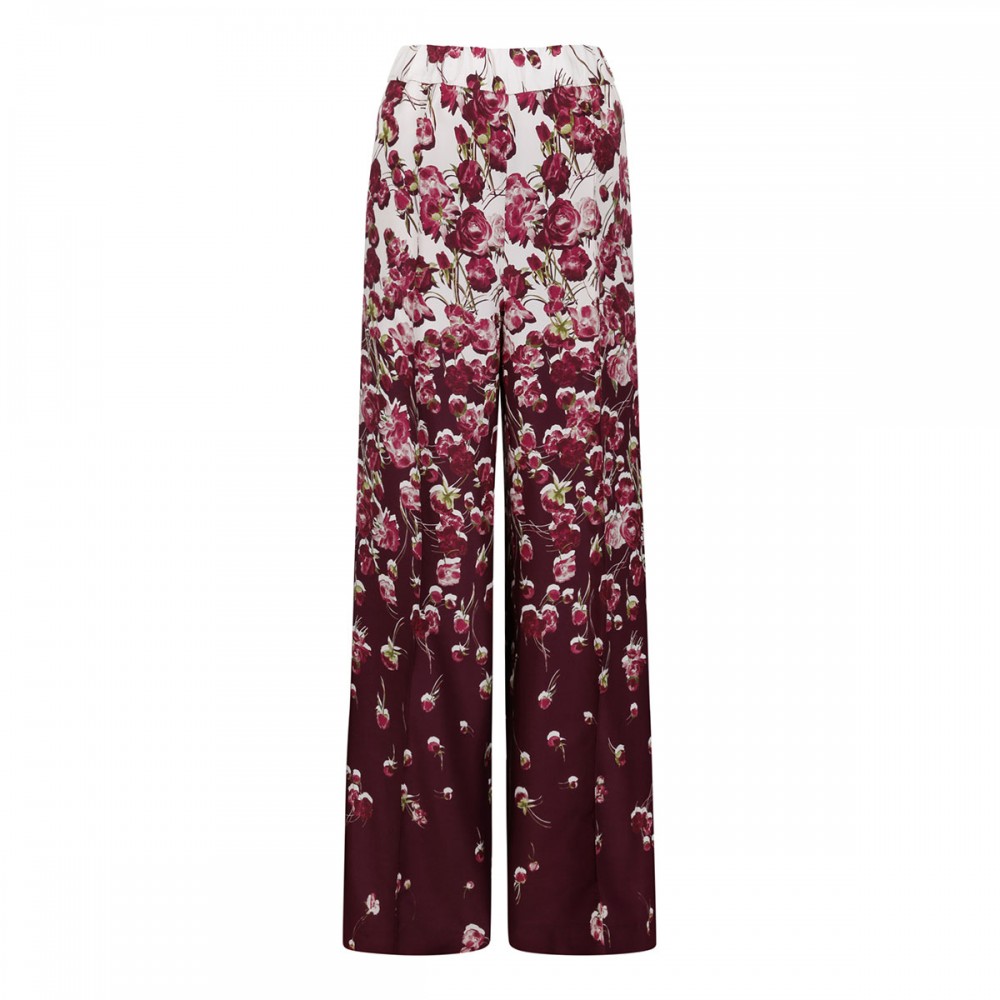 Pontos palazzo pants with piping