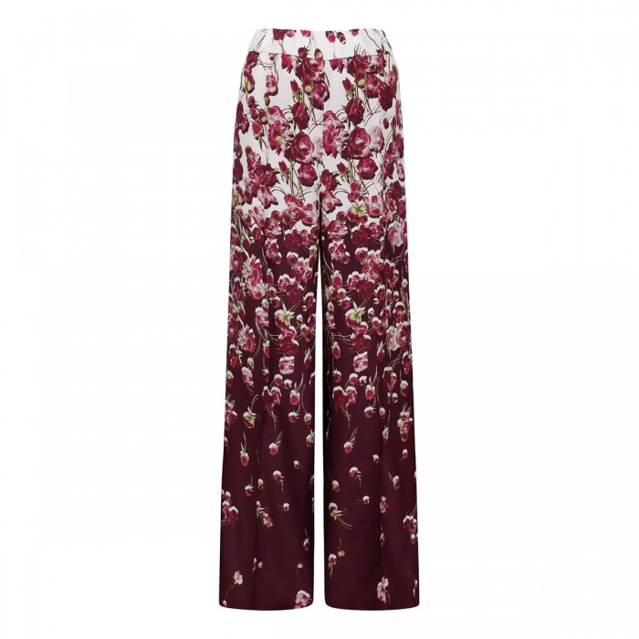 Pontos palazzo pants with piping