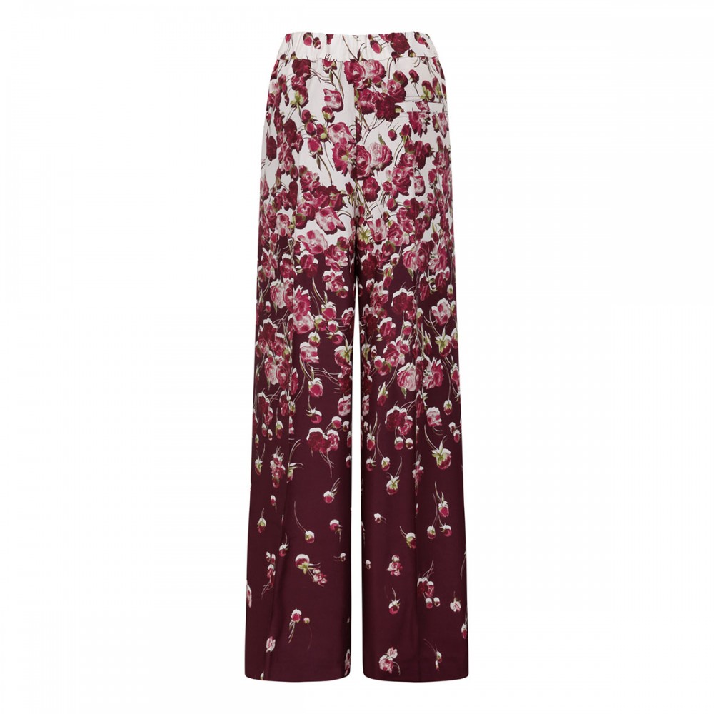 Pontos palazzo pants with piping