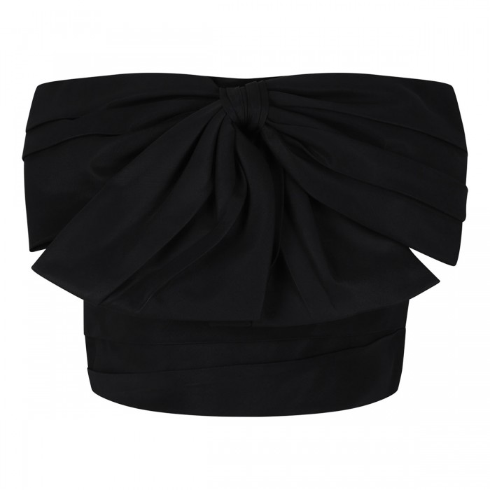Bow ruched skirt