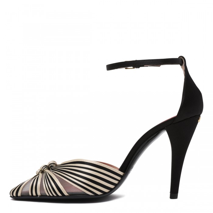 Annine 100 satin pumps