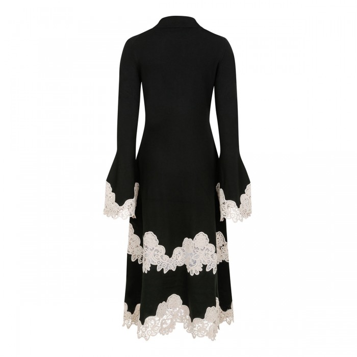 Valiant merino lace dress