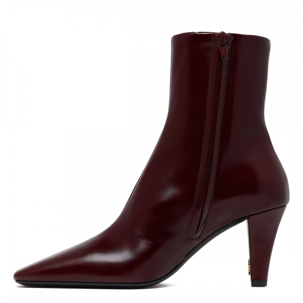 Jill 75 leather booties