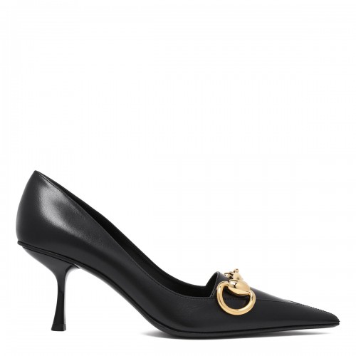 Boulevard leather pumps