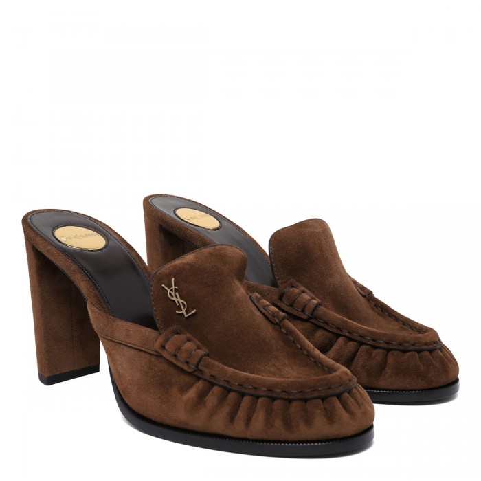 Le Loafers 90 suede pumps