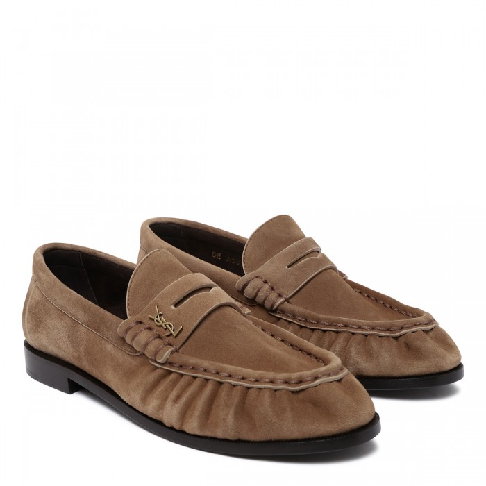 Le Loafer suede moccasins