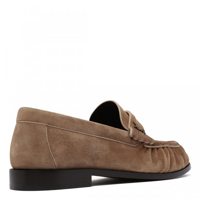 Le Loafer suede moccasins