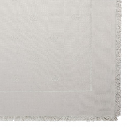 Double G silk wool shawl 2