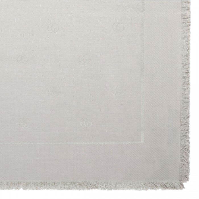 Double G silk wool shawl
