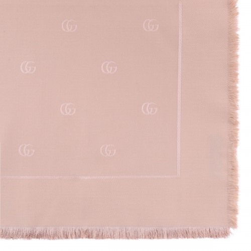 Double G silk wool shawl 2