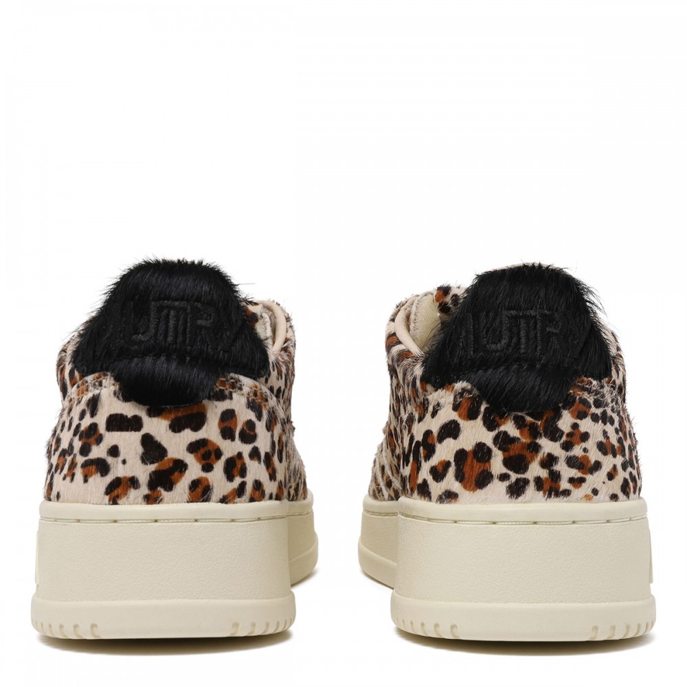 Medalist leopard sneakers