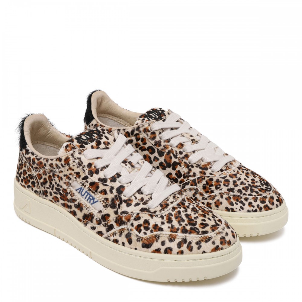 Medalist leopard sneakers