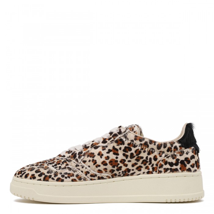 Medalist leopard sneakers