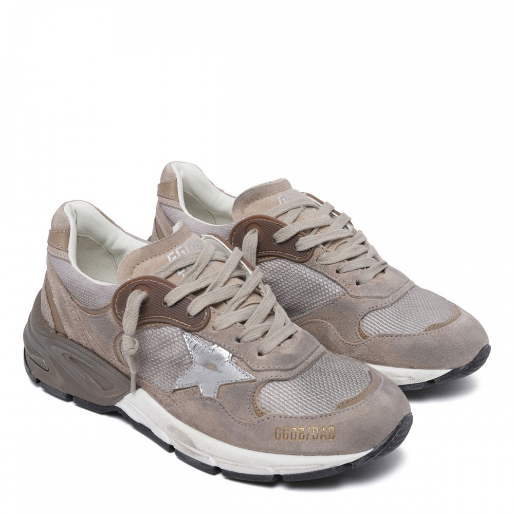 DadStar suede and net sneakers