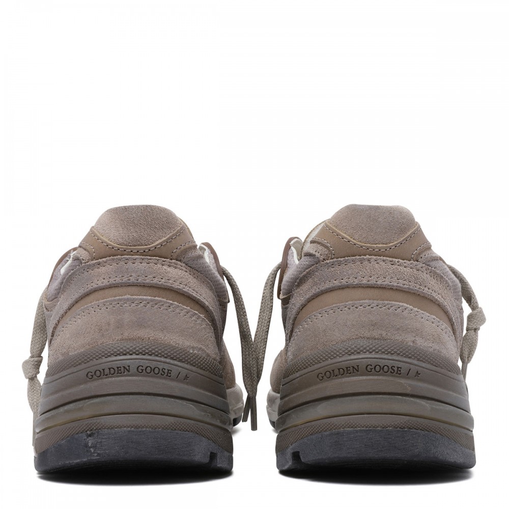 DadStar suede and net sneakers