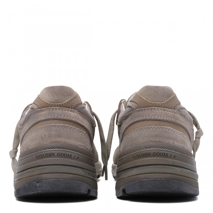 DadStar suede and net sneakers
