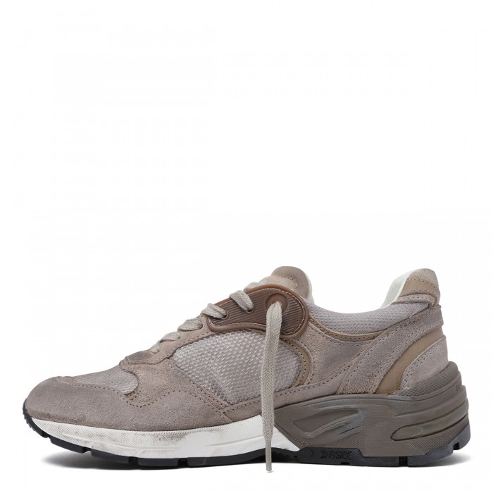 DadStar suede and net sneakers