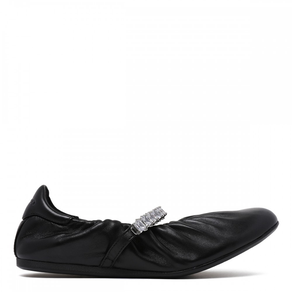 Jade soft nappa ballerinas