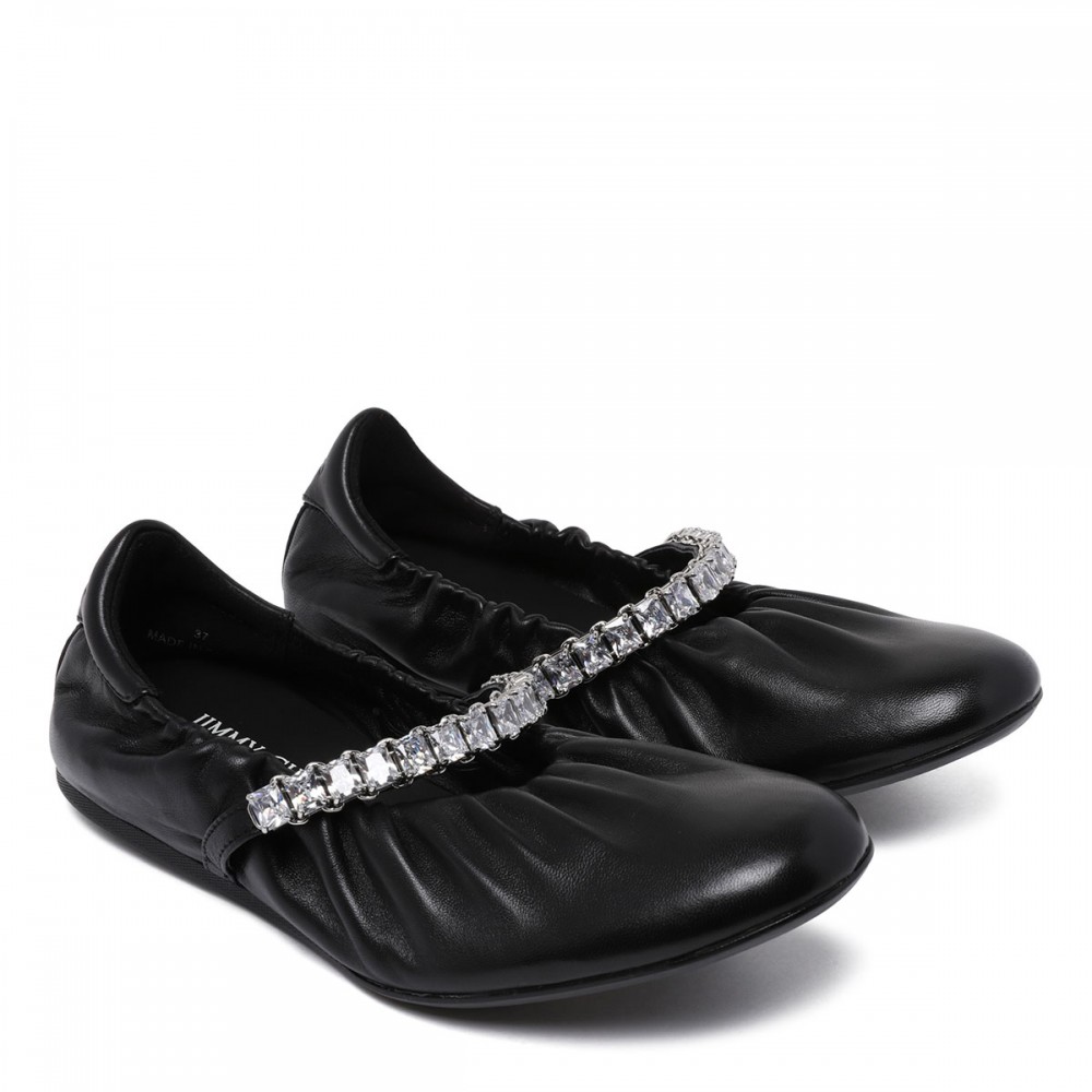 Jade soft nappa ballerinas