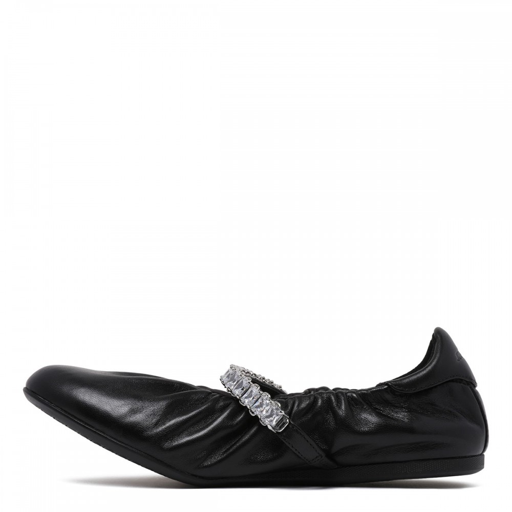 Jade soft nappa ballerinas