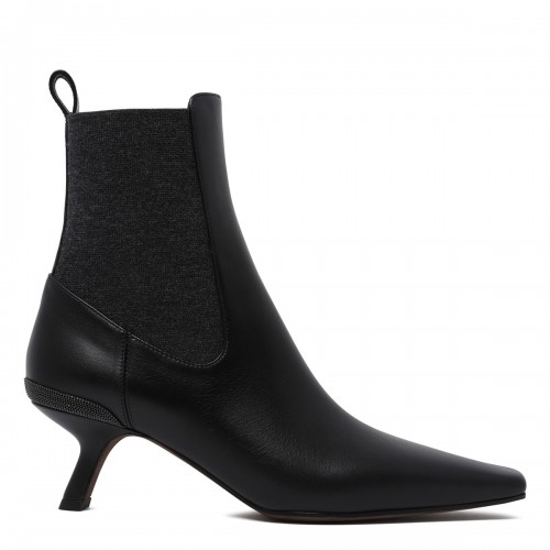 Chelsea booties with heel