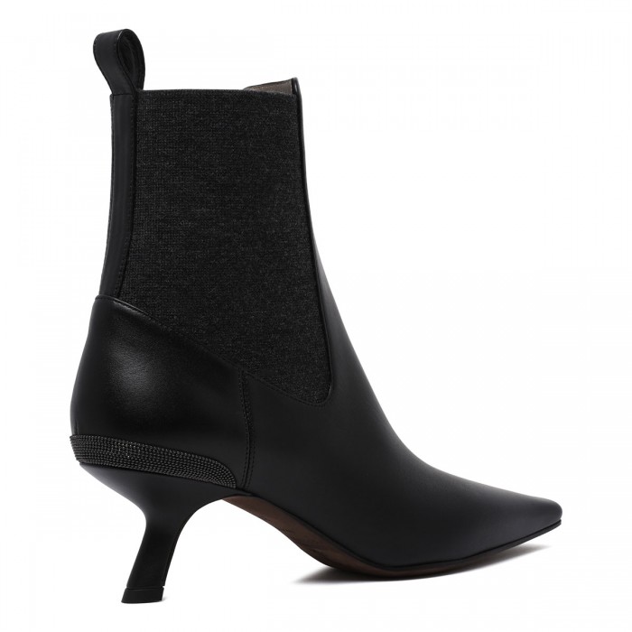 Chelsea booties with heel
