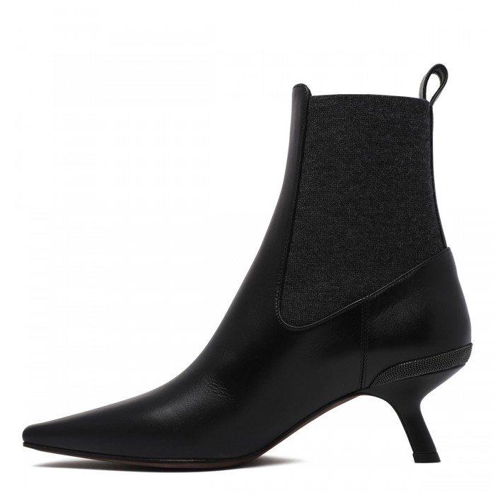Chelsea booties with heel
