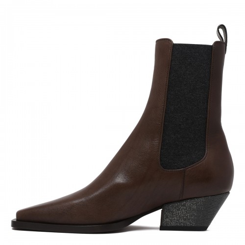 Riding leather Chelsea boots 2