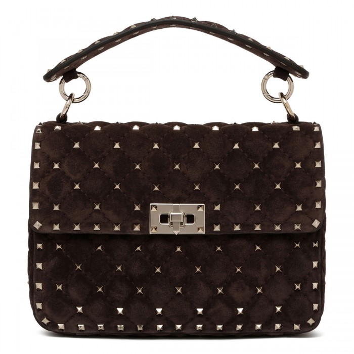 Rockstud spike medium shoulder bag