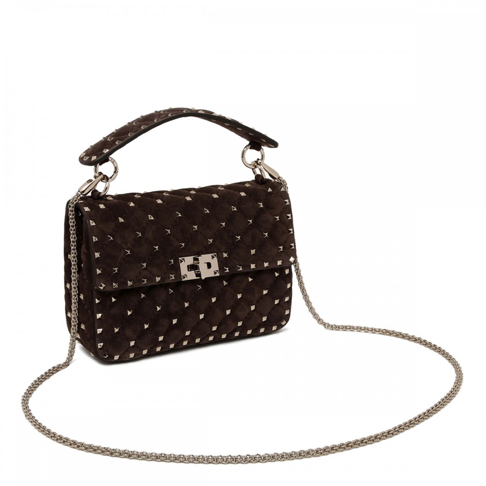 Rockstud spike medium shoulder bag