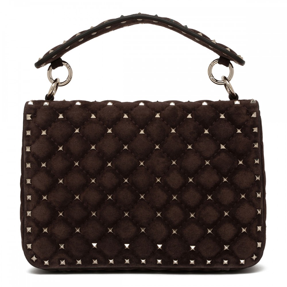 Rockstud spike medium shoulder bag