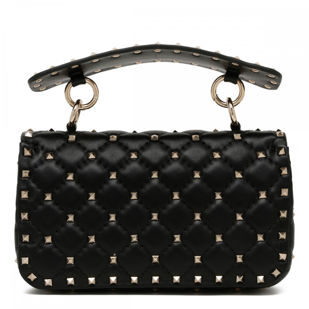 Rockstud spike small shoulder bag