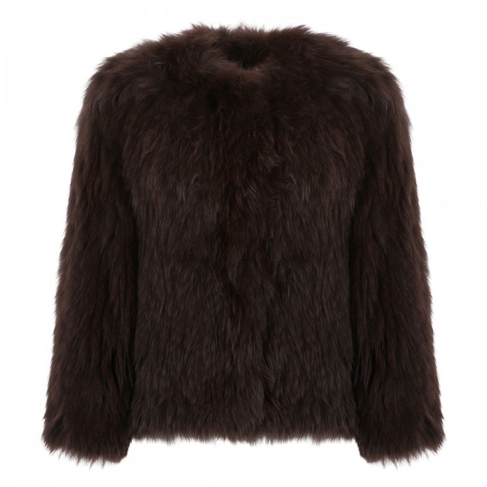 Fox fur jacket