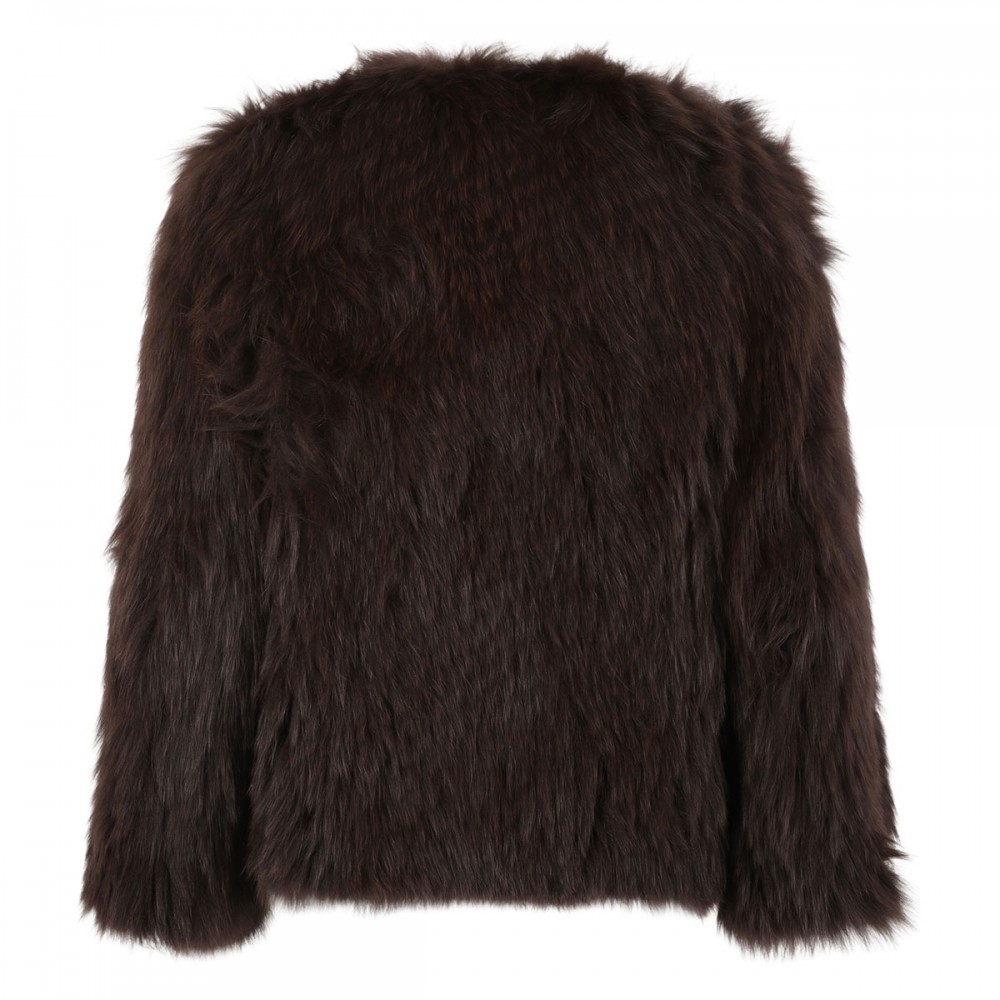 Fox fur jacket