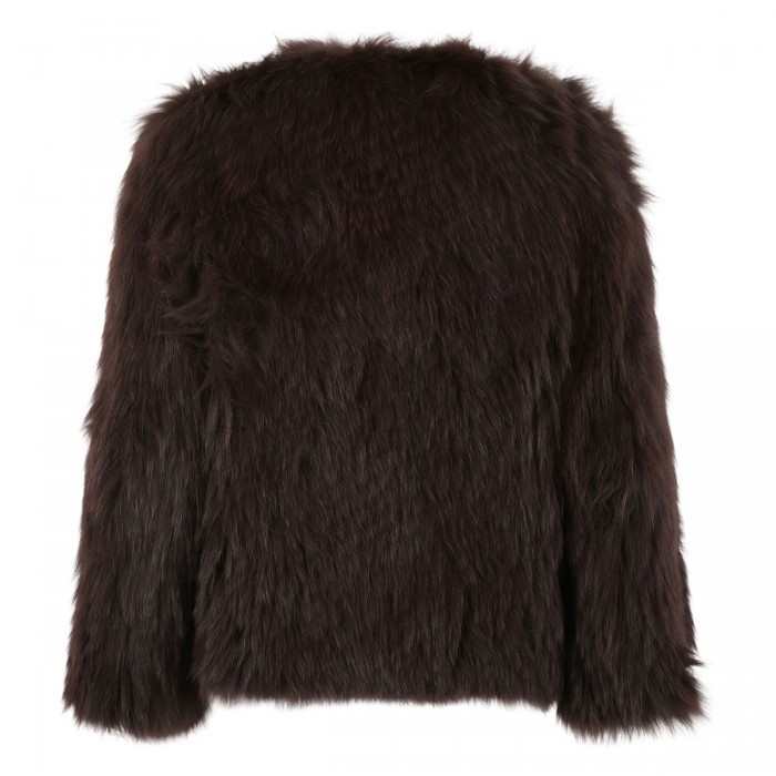 Fox fur jacket