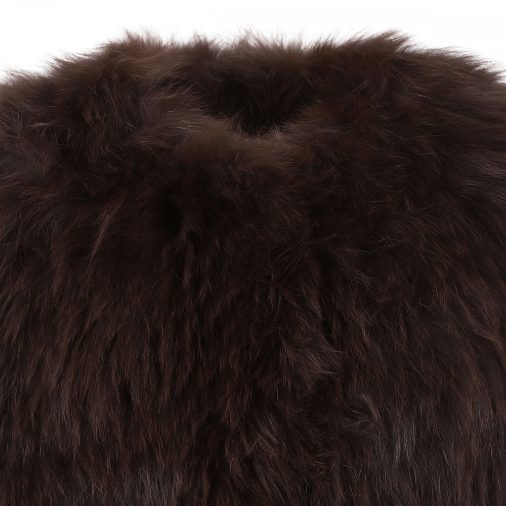 Fox fur jacket