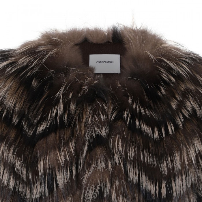 Fox fur coat