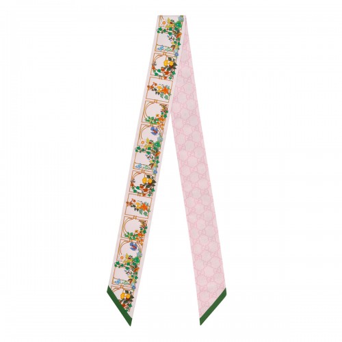 GG silk twill jacquard ribbon