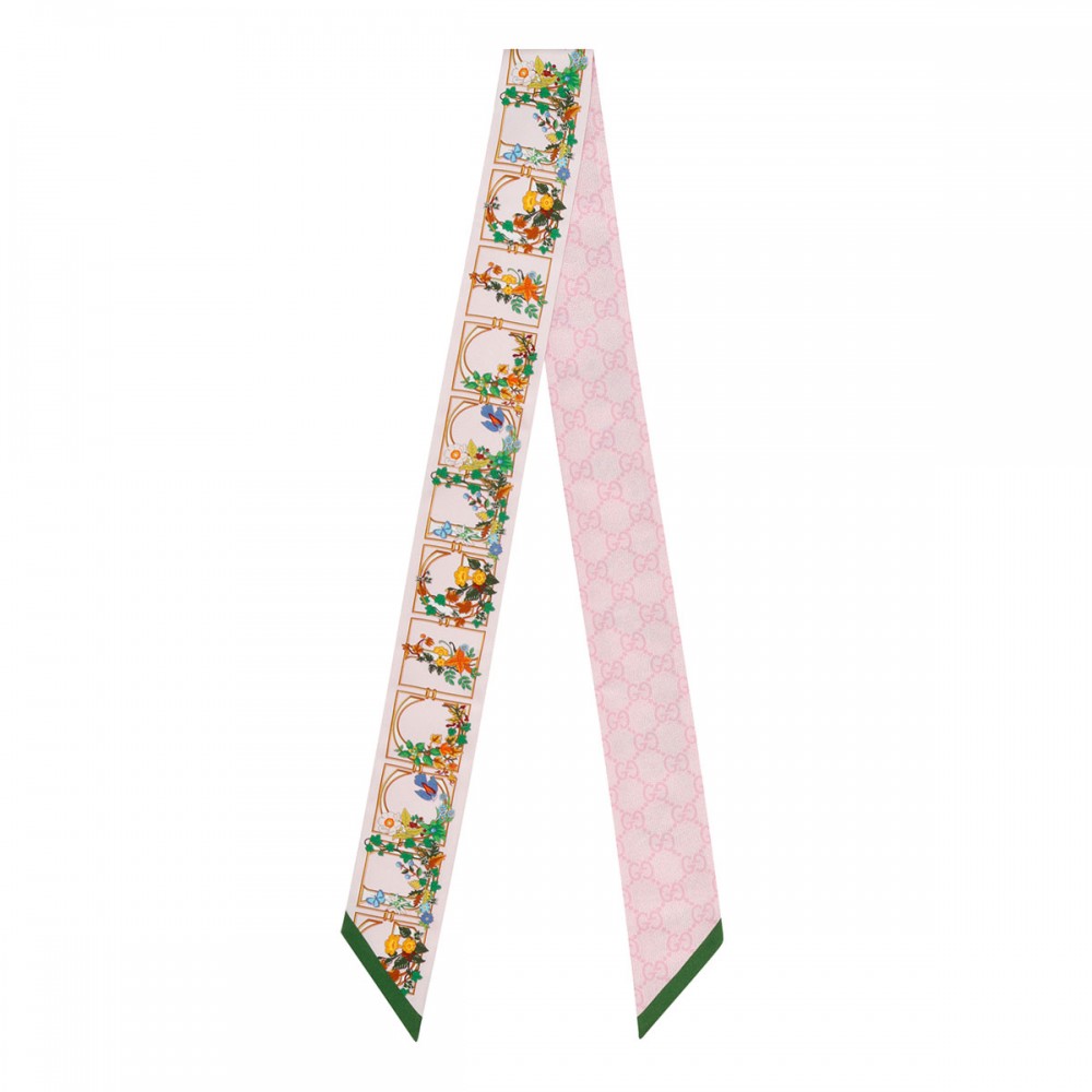 GG silk twill jacquard ribbon