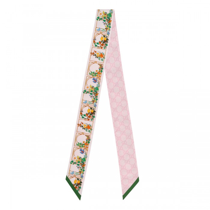 GG silk twill jacquard ribbon