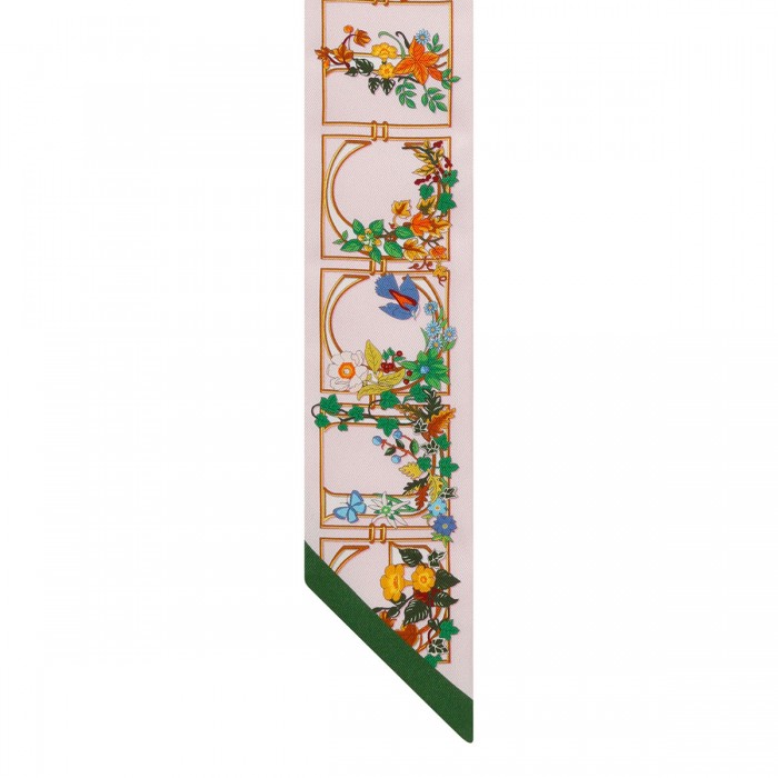 GG silk twill jacquard ribbon