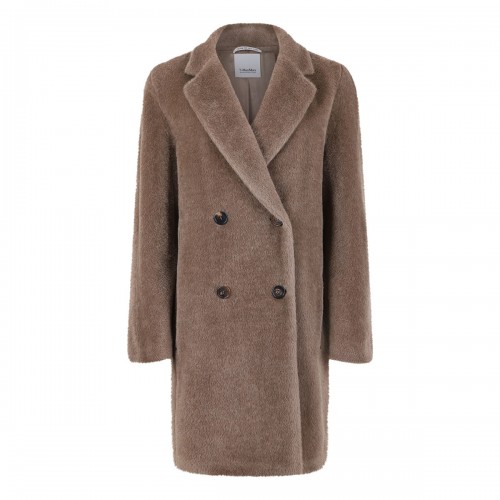 Roseto alpaca and wool coat