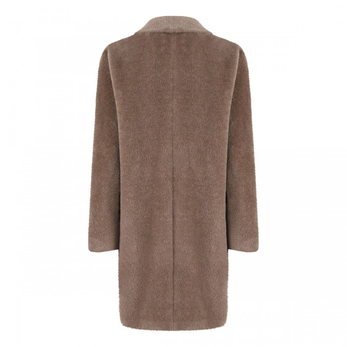 Roseto alpaca and wool coat
