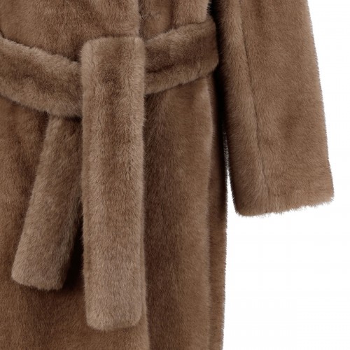 Miss soft-textured wrap coat 2