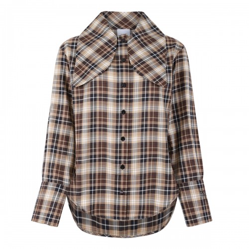 Bow collar blouse