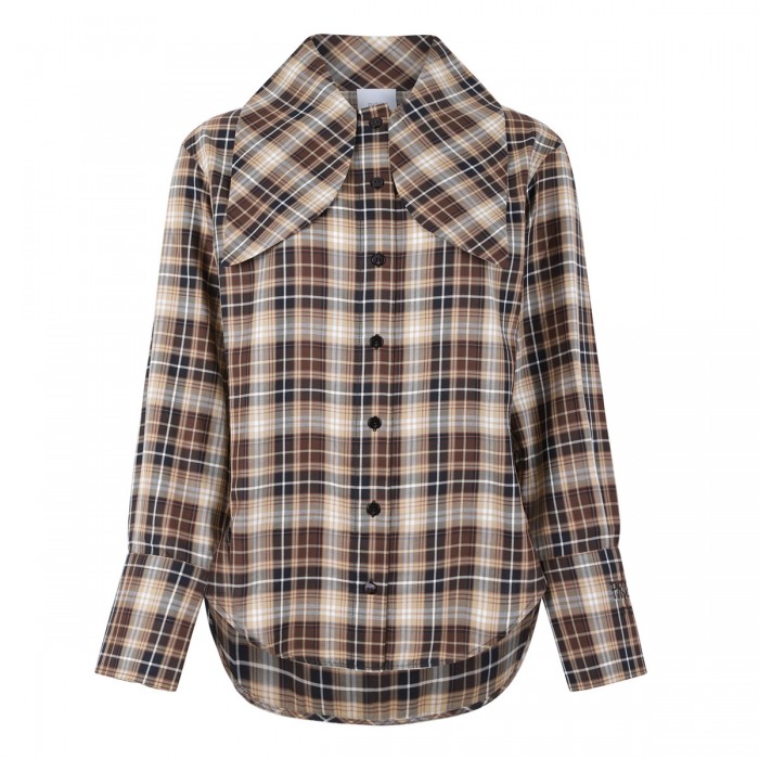 Bow collar blouse