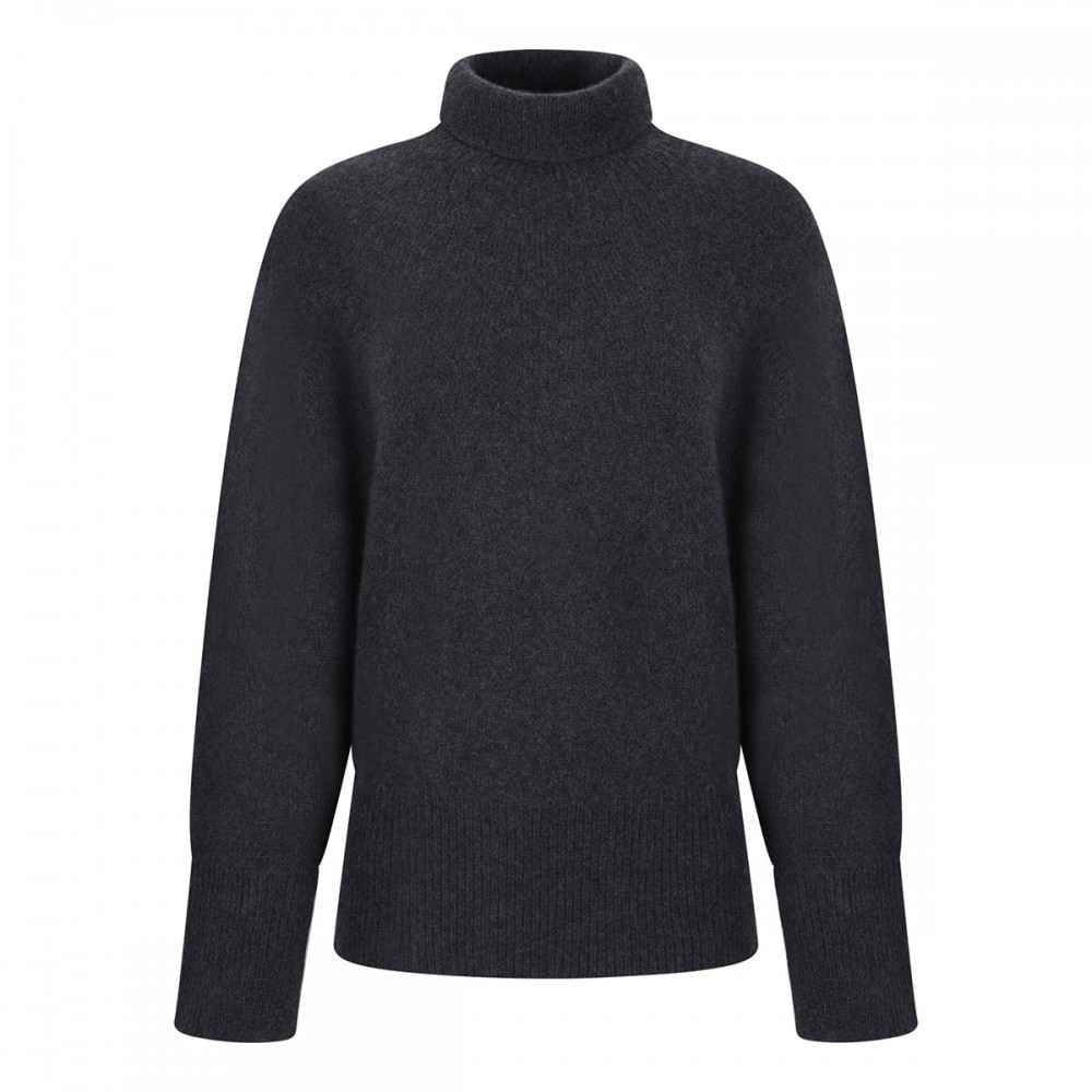 Oversized turtleneck sweater